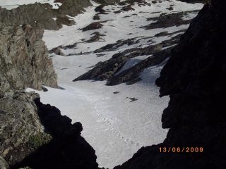 il canale per il colletto q. 2900
