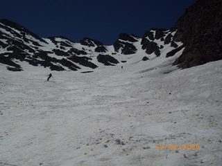 pendio ampio su neve magnifica 