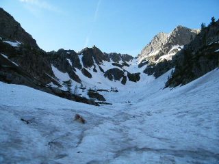 tratto iniziale-canalino nel tratto mediano-cairiliera e gias dei laghi