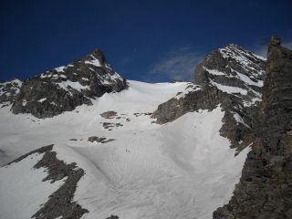 La parte alta del vallone del Carro