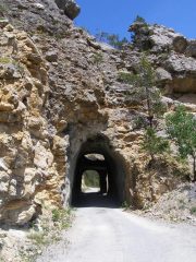 Suggestivo passaggio in galleria