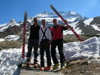 Il Lagginhorn dal rifugio