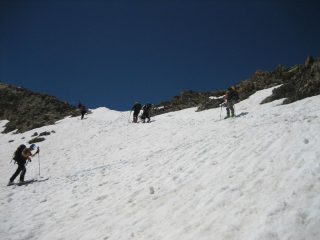 Di ritorno al Passo dei Ghiacciai