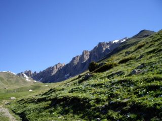 Arrivando nel Vallon de La Moulette
