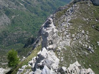 Il Dente Mader dall'omonimo Torrione