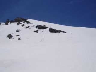 I pendii sotto la punta