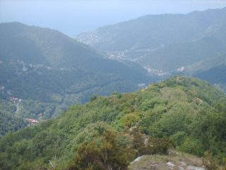 vista verso Recco