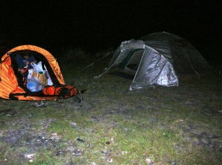 Ci prepariamo per dormire...