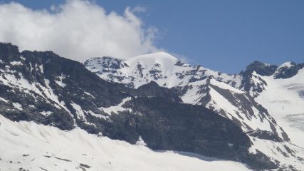 la parete dal rifugio