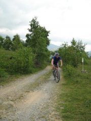 arrivo al Passo di San Giacomo