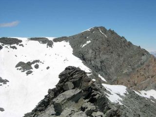 La Punta Leynir vista dalla Punta Bes
