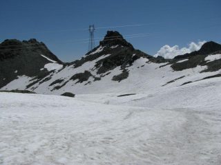A sinistra, il Bec Mulère