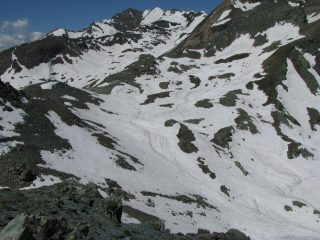 La parte alta del Vallone Laris