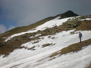 dalla cima verso il colle di perascritta
