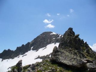 La cresta finale e la vetta