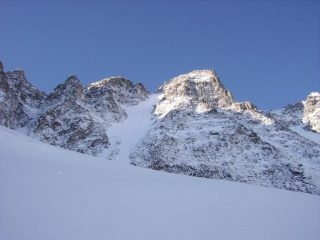 il canale dal ghiacciaio