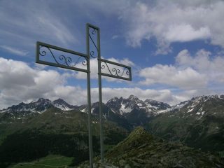 La cima della Becca d'Aver