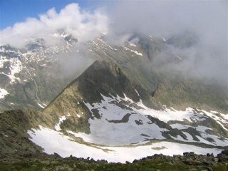 Guglia di San Bernolfo e via di salita
