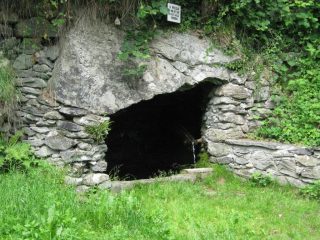 La fontana dopo la borgata Brendo