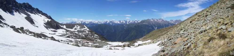 Panorama dal Vallone di Rouen
