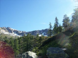 Dal vallone verso Monte Rociavrè e Robinet