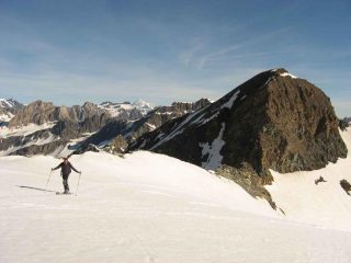 colle all'uscita del ghiacciaio