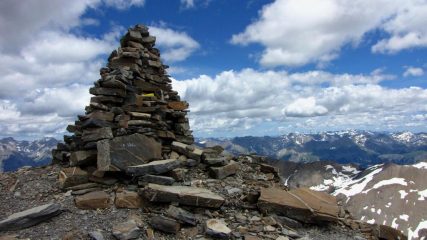 la vetta del Grand Berard (24-6-2009)