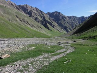 il verde Vallon Ruisseau de Parpaillon (24-6-2009)