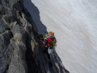 Ultima difficoltà prima del bivacco