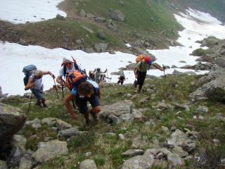ultimo taglio prima del bivacco