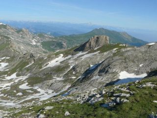 panorama salendo, verso nord-ovest