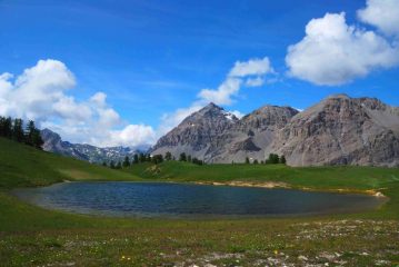 il lago dopo il colle