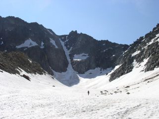 Il canale dell'Agnel oggi