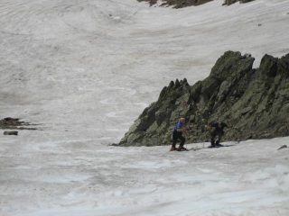 La risalita dal versante francese