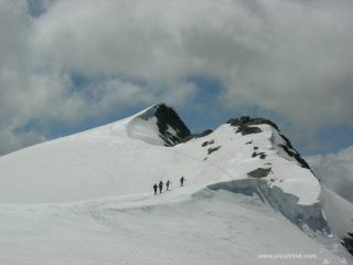 di ritorno dal Breithorn