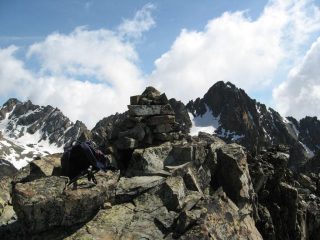 La vetta e punta Dante