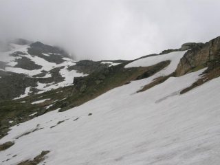 la parte finale verso il Col di Luca