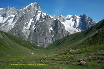 Vallone di Armina e baita Secheron