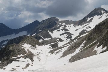 Dal colle verso il bivaggio Guiglia