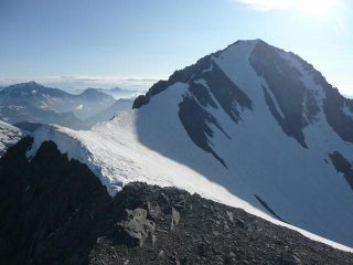 la cresta finale da le Pointes de Fournache