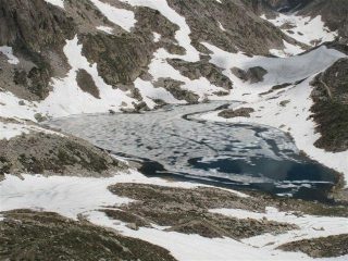 Il lago superiore di Fremamorta