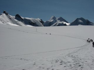 incanto di vette dal colle