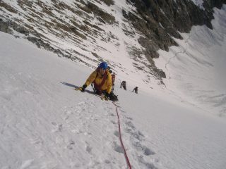 Davide in parete