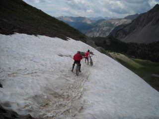 c'è ancora un po' di neve