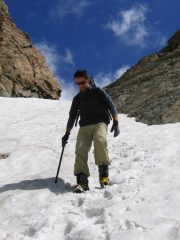 scendendo dal colle della Forchetta