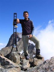 Andrea in cima