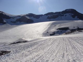 attraversamento sulle piste