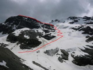 Percorso di salita