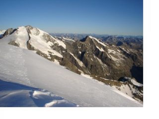 Il Bernina dalla vetta...