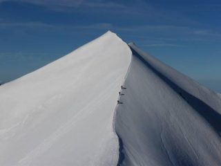 la cresta dei Dome